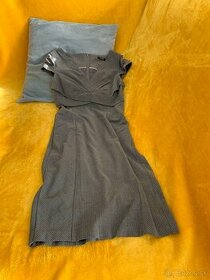 Orsay biznis šaty sivé veľkosť 34