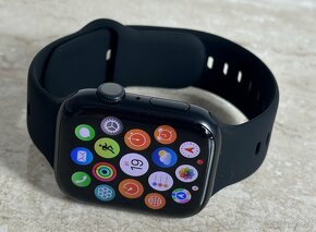 Apple Watch 9 45mm Midnight, (záruka, batéria 100%)