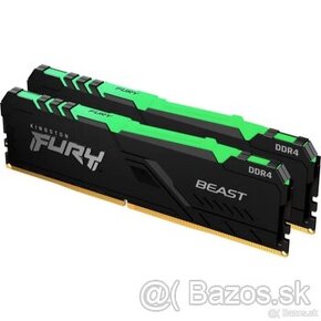 Kingston 2X FURY 16 GB KIT DDR4 3600 MHz CL17 Beast RGB