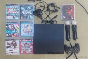 PlayStation 3 move,  500GB