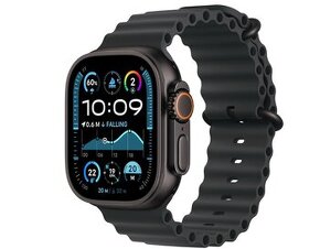 Apple Watch Ultra 2 49 mm čierny titán s čiernym oceánskym r