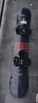 Snowboard  FROPLE 155cm + viazanie LIGHT LX30