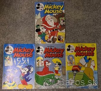 Mickey Mouse retro časopisy