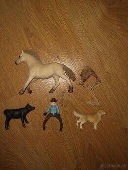 Schleich cowgirl sada