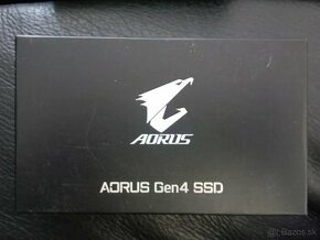 Predám GIGABYTE AORUS 1TB M.2 SSD