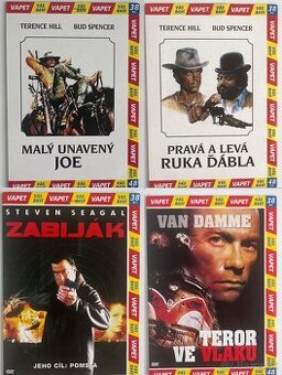 DVD Filmy Terence Hill Bud Spencer Steven Seagal Van Damne