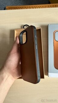 Nomad Modern Leather Case English TanC iPhone 16 Pro