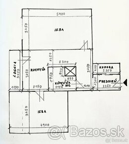 2-i. byt, Prešov-Sekčov, ul. Martina Benku, 1x loggia, 66 m2