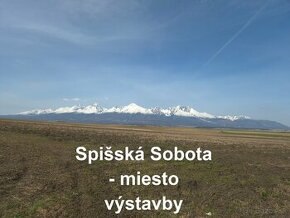 Stavebný pozemok s IS s výhľadom na Vysoké Tatry