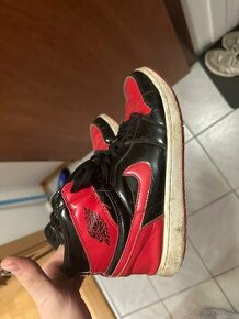 Nike air Jordan 1 Bred Patent