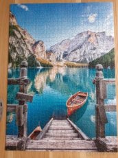 poskladané obrázky  z Puzzle 1000 ks