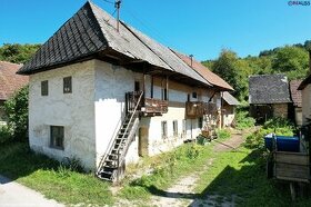 Dobová chalupa v nádhernom prostredí obce Omastiná...