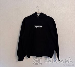 Supreme Black Box Logo Hoodie