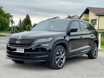 ŠKODA KODIAQ SPORTLINE DSG 140 kw 4x4 WEBASTO BLACK EDITION