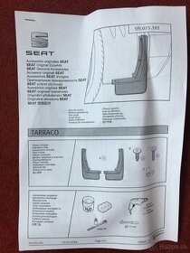 Zadné zásterky SEAT TARRACO - 1