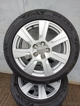 Predám org Alu Kola Audi 5x 112 R17 - 1