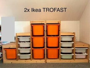 2x TROFAST + úložné boxy