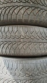 Predám 3ks jazdené zimné 195/65r15-91T Fulda