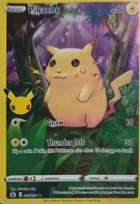 POKEMON KARTICKA PIKACHU