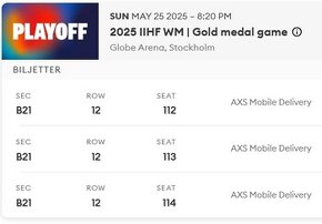 IIHF MS 2025 v hokeji - Finále