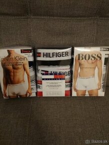 Boxerky Calvin Klein, Hugo Boss, Tommy Hilfiger