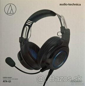 Audio-Technica ATH-G1 Čierna-Modrá slúchadlá