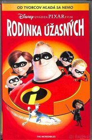 VHS - Rodinka úžasných