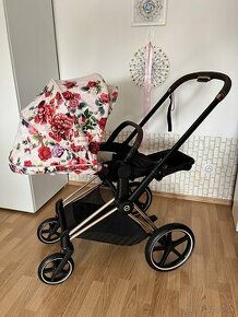 Cybex Priam Spring Blossom Light podvozok Rose Gold - 1