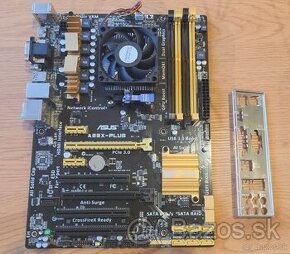 Matičná doska ASUS A88X-Plus + Procesor AMD A8-6500 3,5GHz - 1