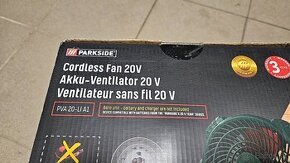 Predam aku ventilator Parkside