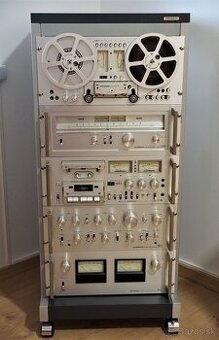 PIONEER RACK - komplet - s tape deckem anebo ekvalizérem