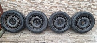 Predám letnu sadu 5x100 r14 ,Hankook 185/60 r14 letné