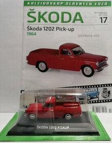 Škoda 1202 Pick-up 1964 1:43 #17 Kaleidoskop slavnich vozu