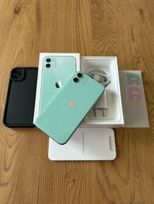 iPhone 11 128 gb Green - komplet príslušenstvo, záruka