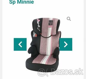 Detska autosedacka Minnie Mouse 15-36kg