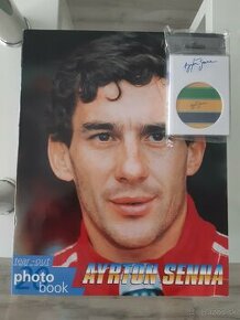 Foto kniha Ayrton Senna + Magnetka