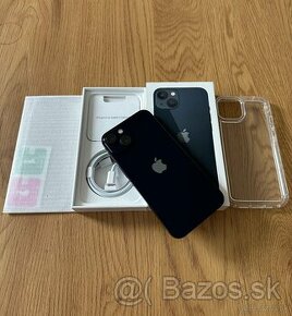 iPhone 13 256 gb Midnight - komplet príslušenstvo, záruka