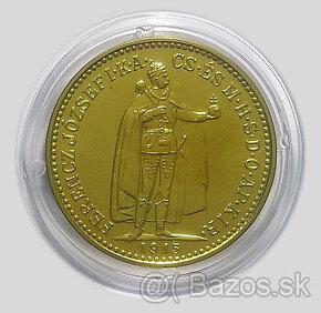 10 Koruna 1915 KB  CuZn  novorazba 2014