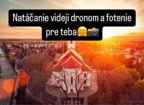 Ponúkam video zábery s dronom DJI