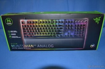 Predám hernú klávesnicu Razer Huntsman V2 Analog