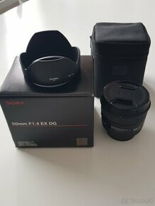 SIGMA 50mm f1.4 EX DG HSM canon