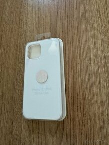 iPhone 12 biely kryt s logom - NOVY - 1