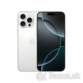 Zadarmo posuniem objednávku na iPhone 16 Pro Max 512GB White