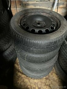 Predám zimné pneumatiky 205/55r16 na diskoch 5x112 r16