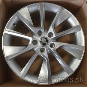 Braga Silver 5x112 R18 7Jx18 ET45 Karoq NOVÉ