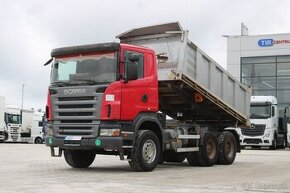 Scania R 420 CB 6X4 , TŘÍSTRANNÝ, EURO 4, RETARDER, 13m³