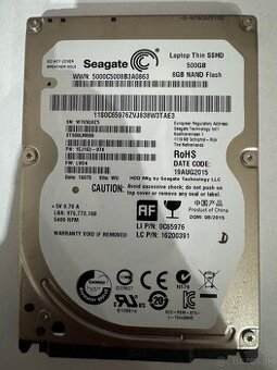 #19 - Seagate 500GB SSHD 2,5"