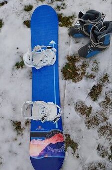 Snowboard K2 + boty Nidecker + viazanie