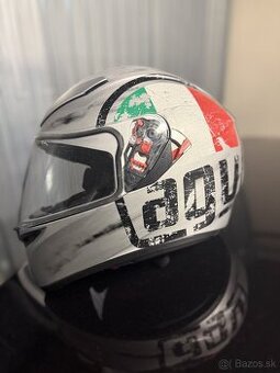 AGV prilba K3 SV Matt Silver - 1