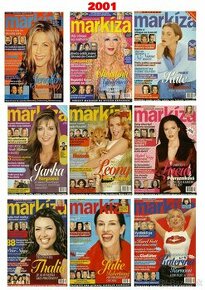 Odkúpim vybrané časopisy Markíza 2000-2002